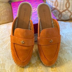 Tory Burch seaside Mule/Espadrille/Natural Suede